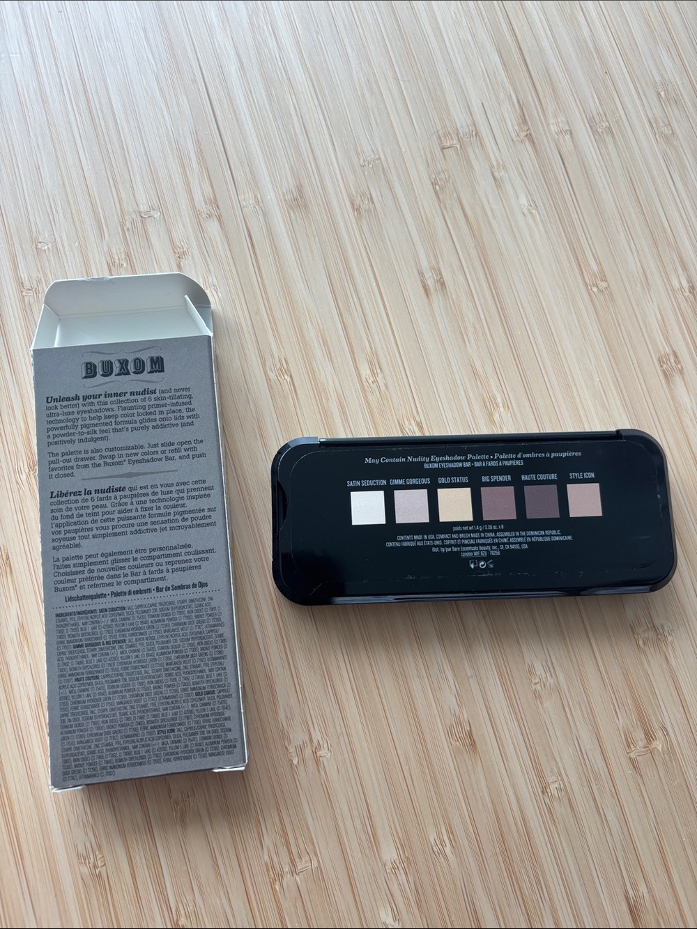 NIB Buxom Eyeshadow Palette - May Contain Nudity — Discontinued - Picture 3 of 3